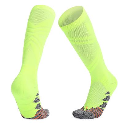 China Breathable Hot Sale Towel Bottom Pressure Socks non-slip leg compression socks Elite basketball socks Marathon for sale