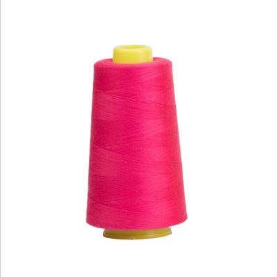 China High Tenacity Sewing machine thread 3000yds High Tenacity 100% polyester spun sewing thread for sale