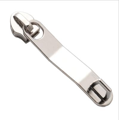 China Custom Metal Logo Zipper Puller Design Handbag Zipper Puller Zipper Puller Custom Fancy Zipper Puller Slider Head Nickel Free for sale