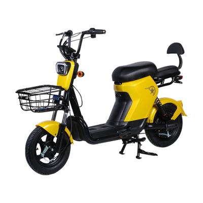 China New Design Cheap Motorcycle Electric Bike City Moped Scooter Aluminum Alloy Electric City Bike For Adult for sale