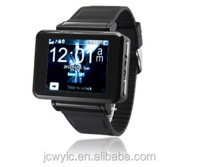 China The Latest Bluetooth Wrist Watch Mobile Phone K1 Bluetooth, FM Radio, MP3 Playback, Touch Screen for sale