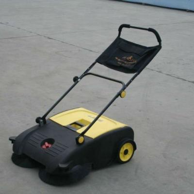 China Hotels Hand Propelled Street Indoor Outdoor Cleaning Walk Behind Sweeper Machine for sale