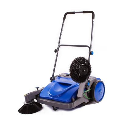 China Hand Push Floor Outdoor And Indoor Road Sweeper for sale