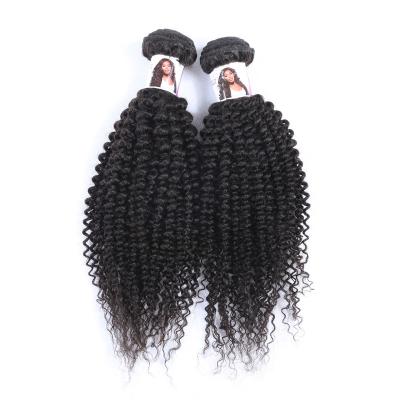 China Wholesale Black Hair Products, Kinky Curl Human Hair Extensions for Black Women for sale