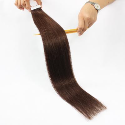 China Grade 6a 7a 8a 9a 10a Double Drawn No Tangle No Shedding 100% remi human tape hair for sale