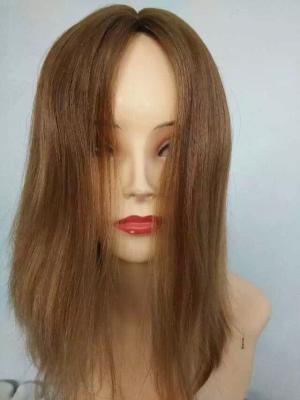 China 10 Inches European Human Hair Jewish Wigs Kosher Wigs Small Layer Ombre Color for sale