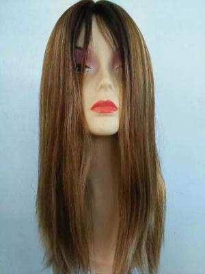 China Unprocessed Virgin Brazilian Human Hair Jewish Wigs Kosher Wigs 16 Inches Big Layer for sale