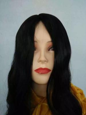 China Dark Human Hair Wig Small Layer Wig European Human Hair Wig Jewish Wig Cheap Wig, 20Inch for sale