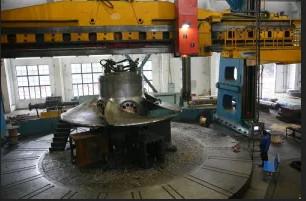 China Hydro Power Project Francis Type Turbine With Stainless Steel Or Cast Steel Material for sale