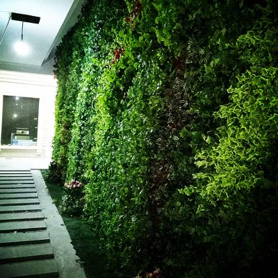 China Tropical UV-Protection Plant Vertical Artificial Wall For Hotel for sale