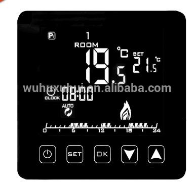 China Floor Heating Thermostat WIFI Touch Screen Floor Heating Thermostat for sale