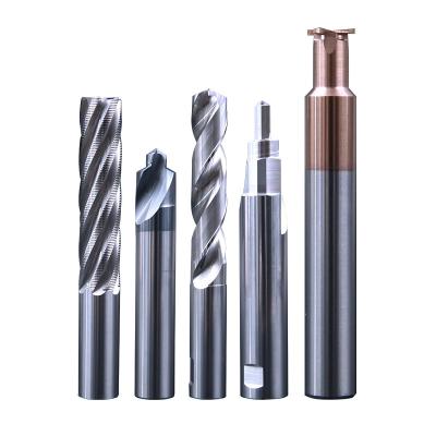 China Carbide Casting Carbide Tilted Balance Cut CNC Router Spiral Flush Drill Bit Matching for sale