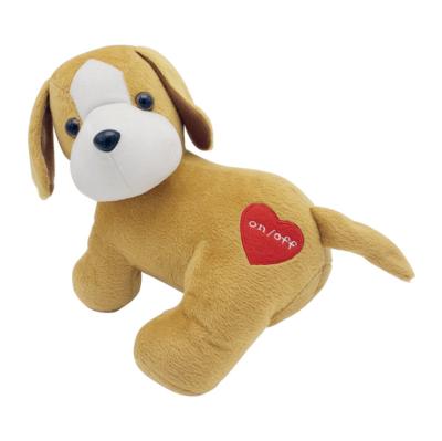 China Custom Plush Stuffed Animal Dog Toys Soft Kids Novelty Dog Toys for sale