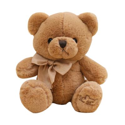 China Custom Promotional Plush 20cm 25cm Stuffed Teddy Bear For Kids Birthday Gifts for sale