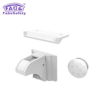 China Factory Wholesale Baby Safety Child Easy Installation Drawer and Cupboard Lock Security FabeSafety D522 Magnetic Latches for sale