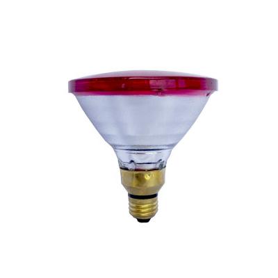 China Animal Husbandry: Long Lasting PAR38 175W 150W 100W Red Infrared Heating Bulb Heat Therapy Chicks Quantity Infrared Bulb For Health Care for sale