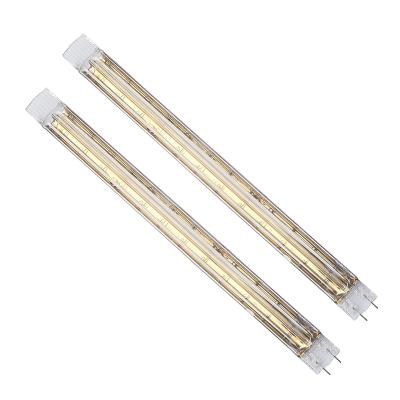 China Oven High heat output Quartz glass heater car painting house heating element lamp 1kw 2kw 3kw far Infrared heat lamp for Auto barn for sale