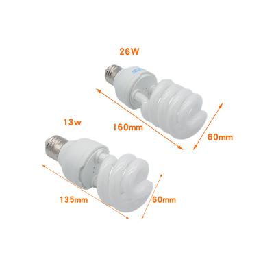 China High Quality Sustainable 13w 15w 23w 26w Compact Fluorescent Lamp Uva Uvb Reptile Light for sale