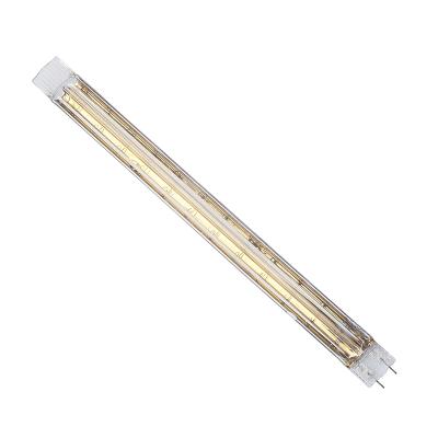 China Custom Element 1kw 380v 450mm 23mm Halogen Heater Lamp Quartz Infrared Heater Tube Quartz Heater Lamp for sale