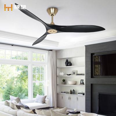 China DC Factory Price Remote Control Decorative Wooden Ceiling Fan Smart Control New Luxury Modern Design for sale