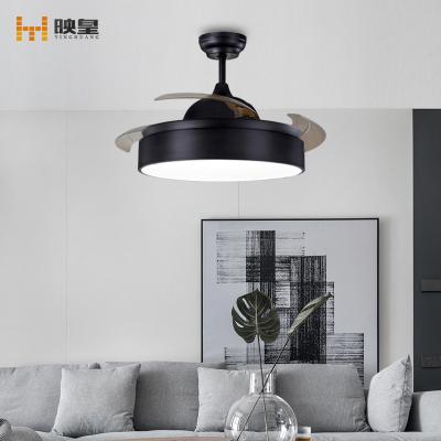 China Modern 36 / 42 Inch LED Ceiling Light Super Silent 25/40w Remote Fan And Fan for sale