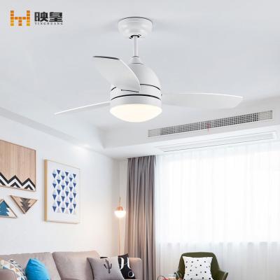 China 25W 3 Blades Living Room Ceiling Mount Fan Intelligent Control 42 Inch With Remote Control And Led Light for sale