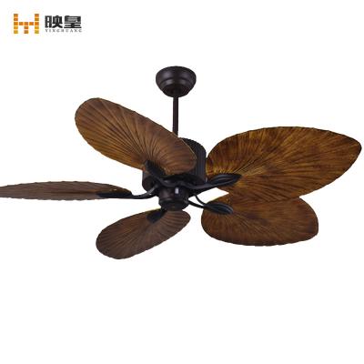 China Smart Designer Remote Control Classic Ceiling Fan 42/52 Inch Hotel Decoration With Lamp for sale