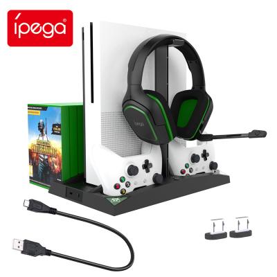 China Xbox IPEGA - wholesale durable one 6 in 1 charging base comes with charging indicator and fan for efficient portable charging for sale