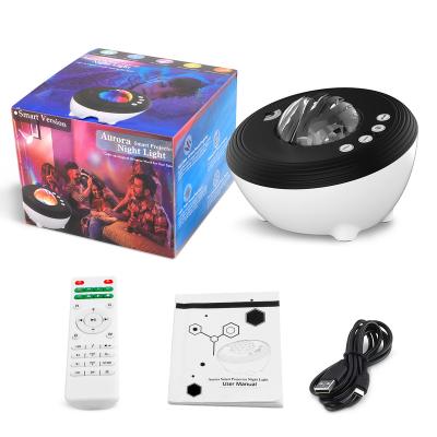 China Modern Night Lamp Starry Light Star Speaker Dropshipping Aurora Projector Music for sale