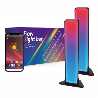 China Sync RGB TV ambient flow LANDSCAPE luz barras floor lamp smart led music light bar for sale