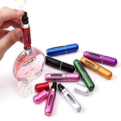 China Household Products High Quality 5ml Portable Self-pumped Bottom Filling Perfume Spray Bottle Multi Use Small Bottle for sale