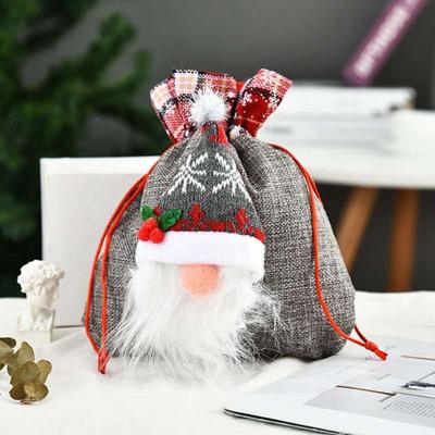 China Bag& Decorating Fabric Christmas Decoration Sugar Bags Gift for sale