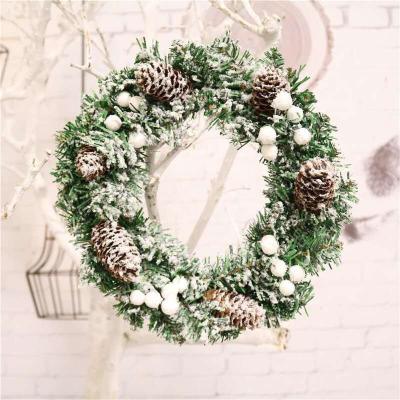 China 30cm Hang Artificial Flower Garland Christmas Decoration Christmas Gifts for sale