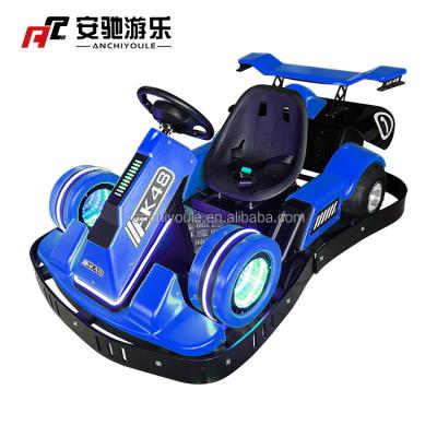 China China Amusement Park Equipment Metal All Ages 48V Three Wheel Electric Go Kart Pedal Go Kart For 10 Years Old for sale