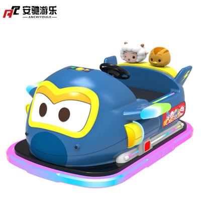 China (be fully charged) 6~8h New Fun Equipment Outdoor Toy Car Park Plaza Stall Children's Electric Double Tank Bumper Car for sale