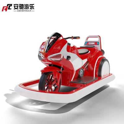 China 2022 Steel Plaza Car Motorcycle FiberglassMaterial Latest Car Two Person Seat Play Car Electronic Brake Square Type for sale