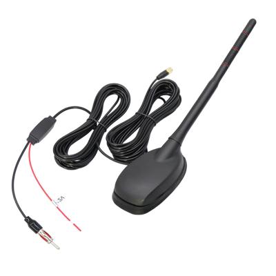 China 2021 factory good quality car radio signal amplifier antenna autoradio+GPS directly for sale