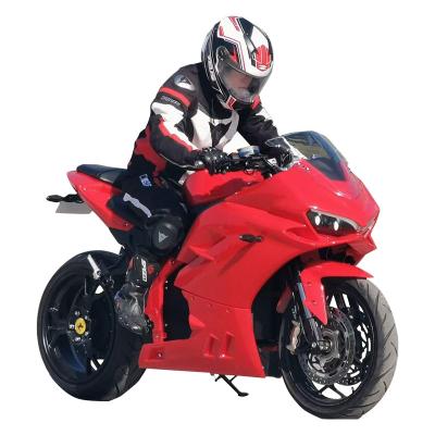 China Most popular Racing Electric Motorcycle 8000W 12000W 15000w motor with single swing arm Heavy Bike 72v45a /60a/90a/120aLithium-ion Battery for sale