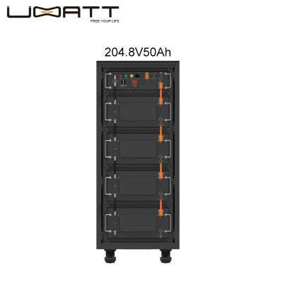 China Toys GGBB601 204.8V 50Ah LiFePO4 Solar Lithium Battery Cabinet High Voltage System For ESS UPS 200V 50Ah 280Ah for sale