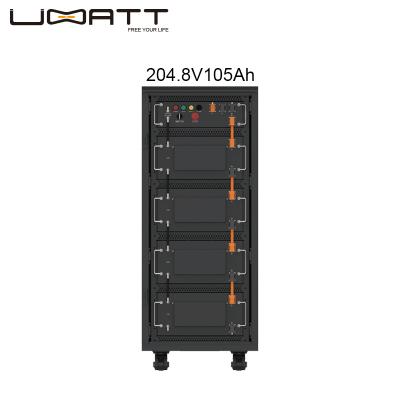 China High Voltage Toys GGCB506 204.8V 105Ah LiFePO4 Lithium Battery Cabinet System For Solar Energy Storage 200V 105Ah for sale