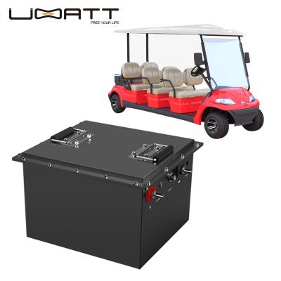 China Golf Carts OCBB502 38.4V 105Ah LiFePO4 Lithium Golf Cart Rechargeable Batteries Pack With Smart BMS 36V 56Ah 80Ah 105Ah for sale