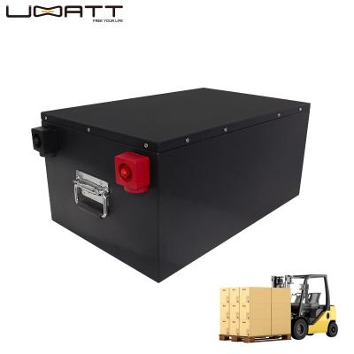 China Folklifts FDLB404 Electric Deep Cycle 51.2V 150Ah LiFePO4 Lithium Traction Battery For AGV Forklift 48V 100Ah 120Ah 150Ah for sale