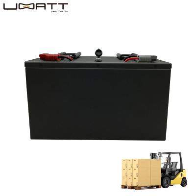 China OEM 64V 150Ah LiFePO4 Electric Lithium Ion Traction Battery Pack For Folklifts FLLB501 AGV Electric Forklifts 60V 100Ah 150Ah for sale