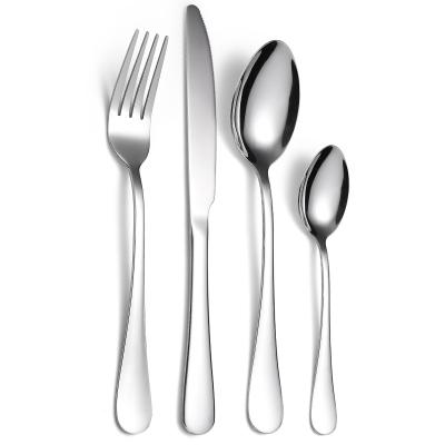 China Viable Factory Direct Western Dinnerware Set Metal Stainless Steel Cutlery for sale