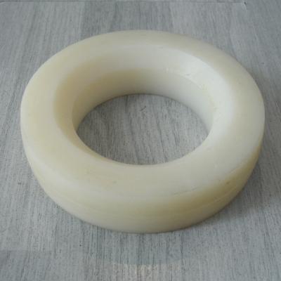 China White PA6 O rings nylon plastic seal rings custom machining o rings for sale