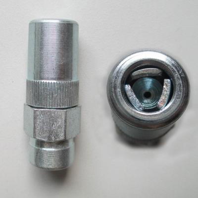 China Special Carbon steel Grease fitting Grease Flat nozzle 3 JAWS for sale