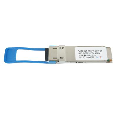 China FTTX QSFP 40km Mode 40G 1550nm SMF LC Connector Optical Transceiver for sale