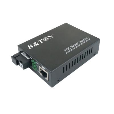 China Poe port gigabit sc port DC52v 1 poe 1 utp switch poe for sale