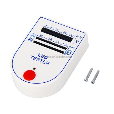 China For Testing 2~150mA Mini Led Tester Box For Light Emitting Diode Lamp Bulb Battery Tester Device LED Tester Tool for sale