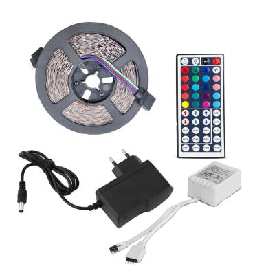 China Sports Stadiums 5 Meter Non-waterproof 300Leds RGB Led Strip Light 2835 DC12V 60Leds/M Flexible Lighting Ribbon White/Blue White/Warm White for sale